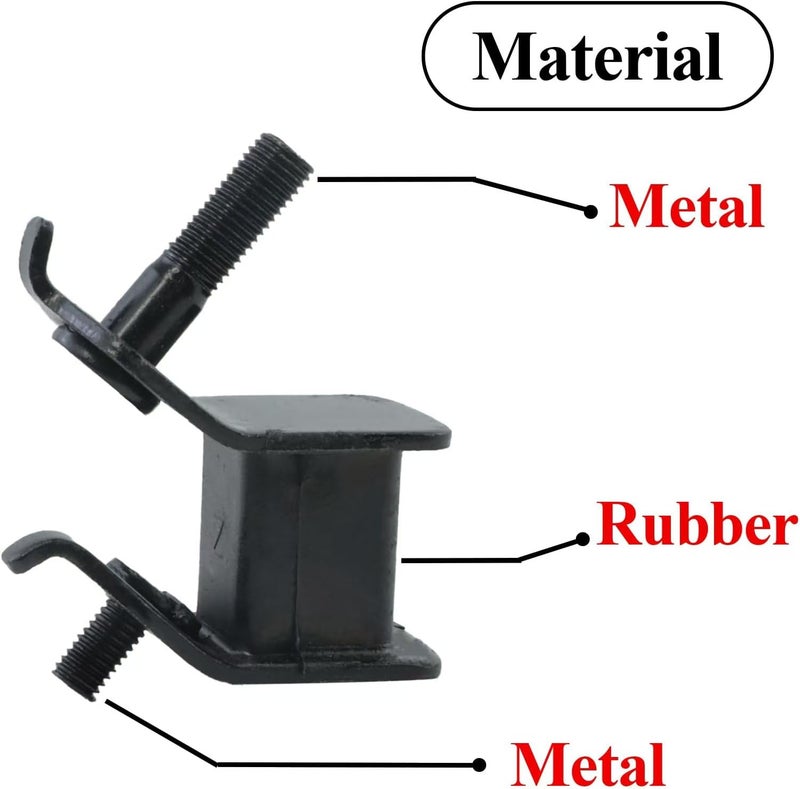 KIKITE Generator Anti Vibration Rubber Mount for 5500W 6500W 8750W 9500W Compatible with Champion Firman Predator Open-Frame Generators Shock-Absorbing Feet 4 Pcs (2 Big and 2 Small) - Image 4